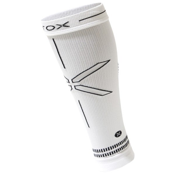 Laufsocken STOX Energy Socks Running Calf Sleeves Herren (Gr 46-49 |grau)