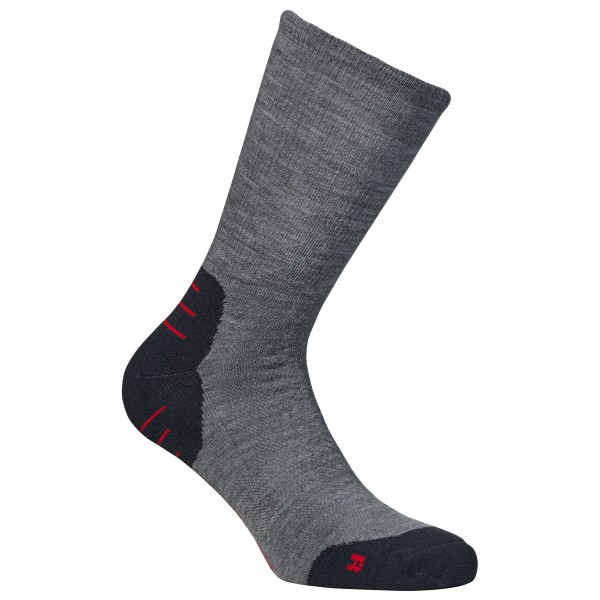 Alpacasocks&Co – Merino Tech Hiking – Multifunctionele sokken maat , Grijs