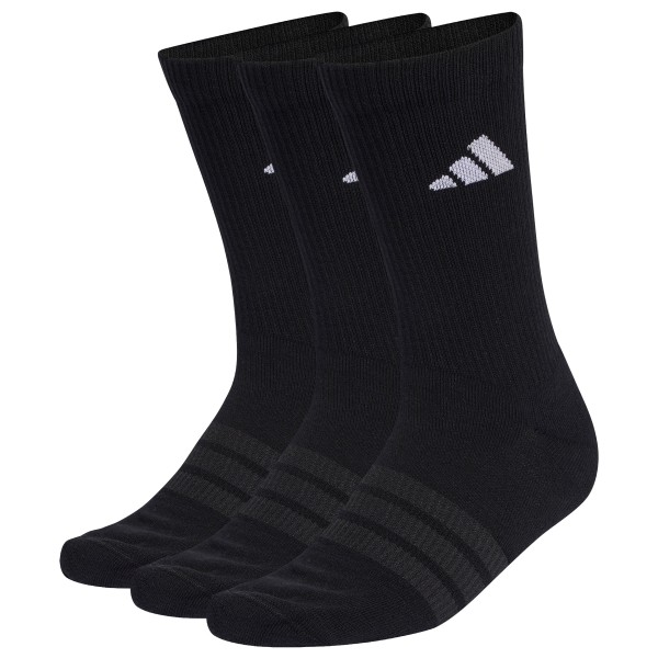 adidas – Cushioned Sportswear Crew Socks 3 Pair Pack – Multifunctionele sokken maat M, Zwart
