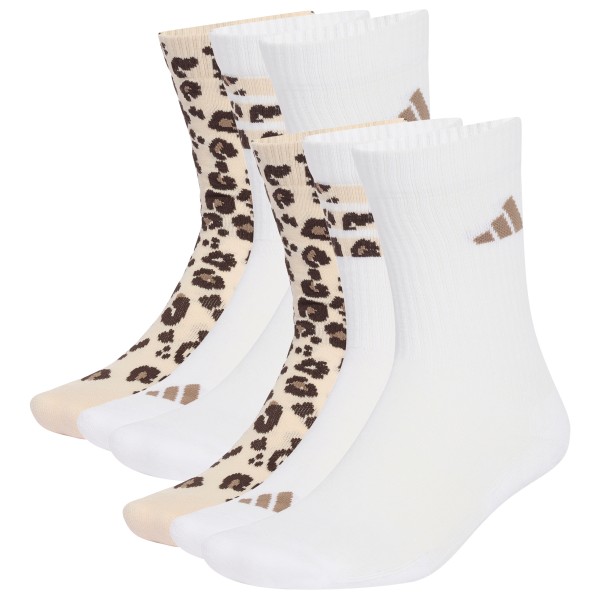 adidas Leo Graphic Socks 3-Pack Multifunctionele sokken Wit