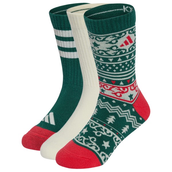 adidas Little Kid’s X-Mas 3PP Socks Multifunctionele sokken meerkleurig Multicolor