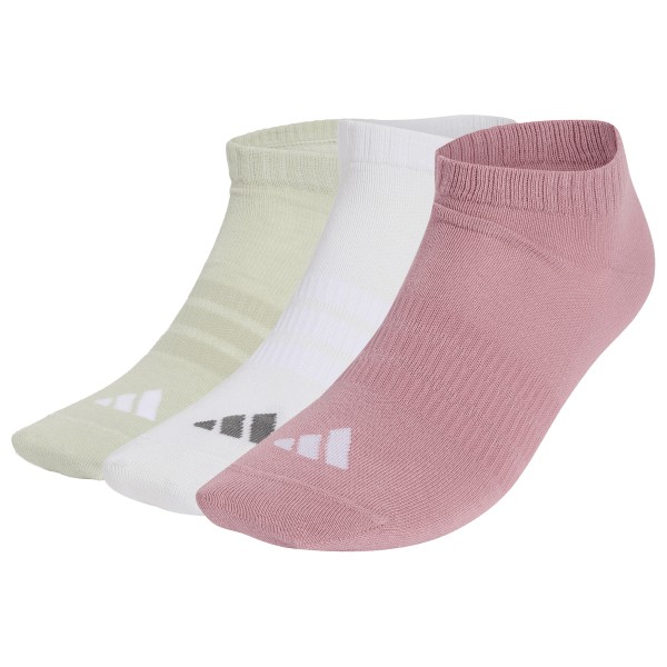 adidas Thin&Light Essentials Low Cut Socks 3 Pack Multifunctionele sokken Roze