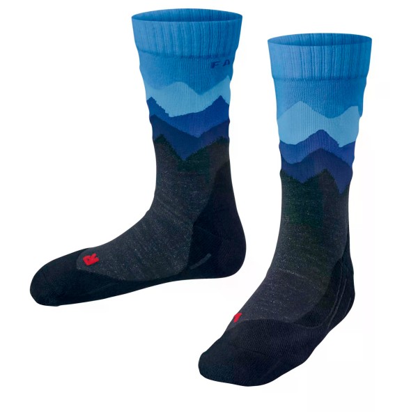 Falke Kid’s TK2 Trend Wandelsokken Blauw