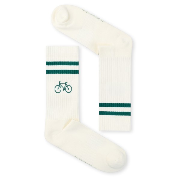 GreenBomb Bike Pixel Multifunctionele sokken Wit