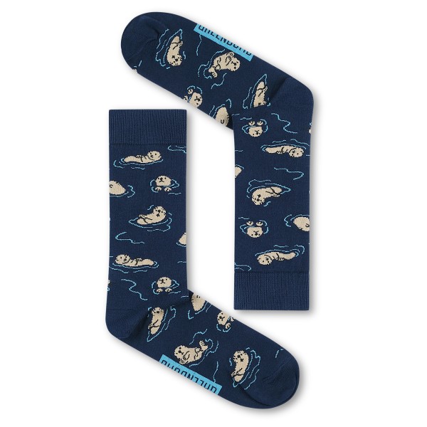 GreenBomb Playing Otter Multifunctionele sokken Blauw