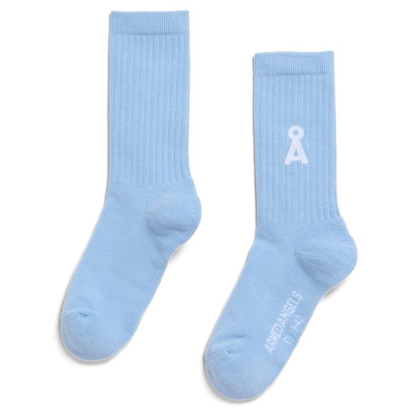 ARMEDANGELS - Saamus Bold Socks - Multifunktionssocken Gr 43-46 blau