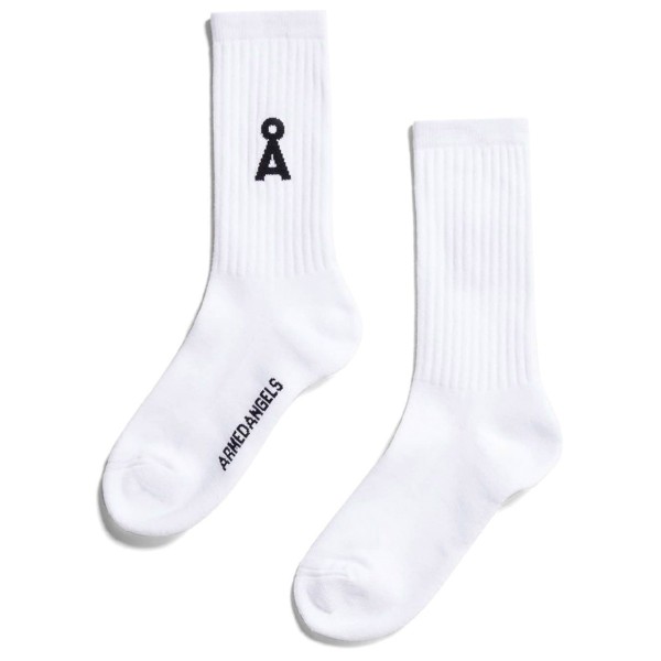 ARMEDANGELS - Saamus Bold Socks - Multifunktionssocken Gr 39-42 weiß