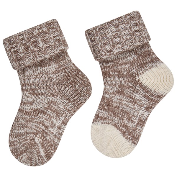 Sterntaler Kid’s Socken DP Wolle Multifunctionele sokken Bruin