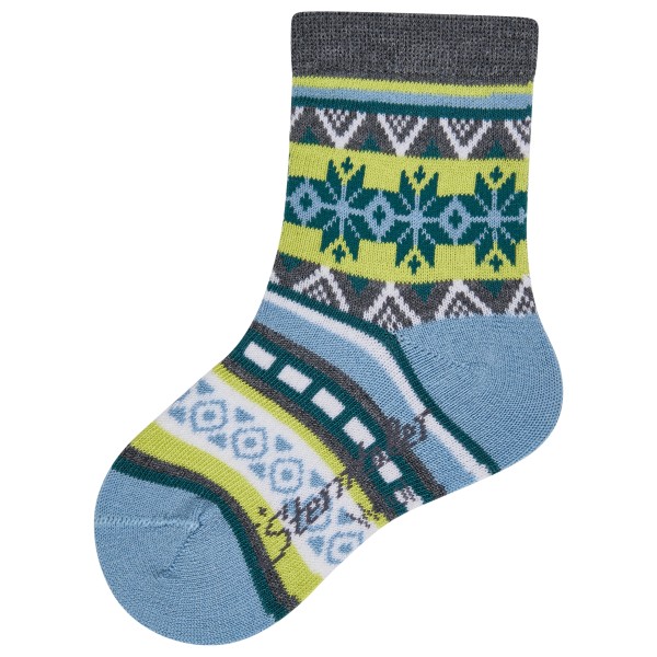 Sterntaler Kid’s Socken Wolle Norweger Multifunctionele sokken Blauw