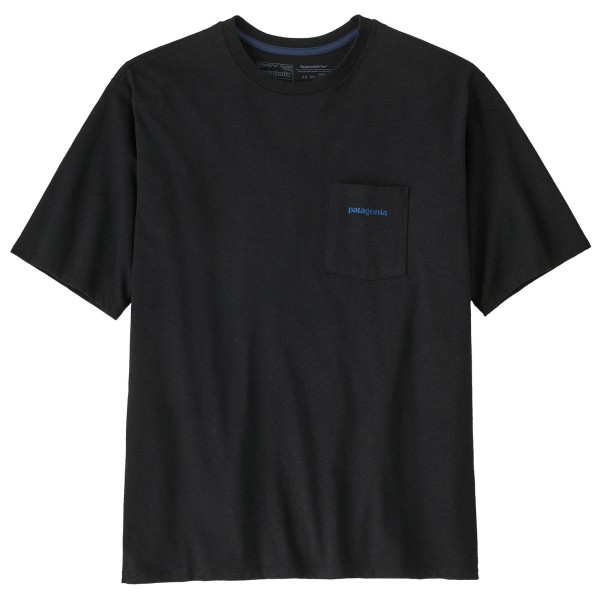Image of Patagonia - Boardshort Logo Pocket Responsibili-Tee - T-Shirt Gr L;M;S;XL;XS;XXL blau;braun;grau