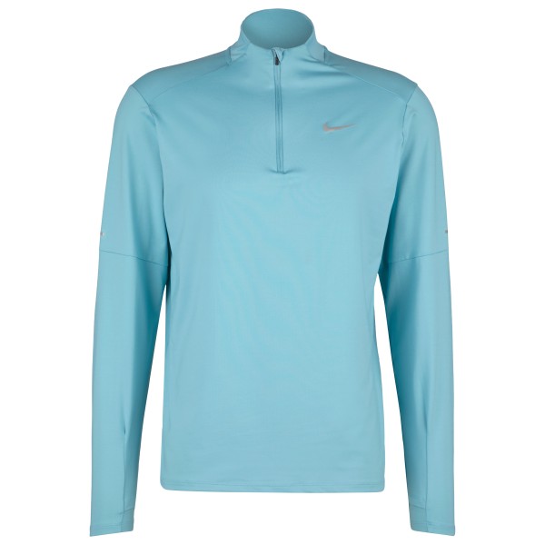Image of Nike - Dri-Fit Element 1/4-Zip Running Top - Laufshirt Gr M blau/türkis