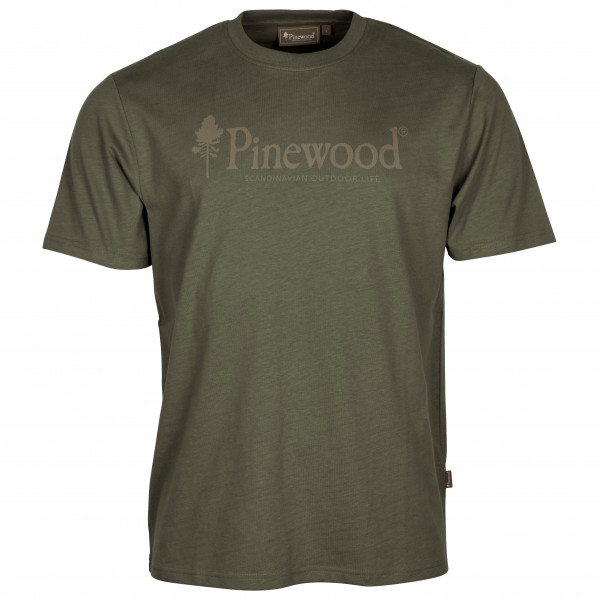 T-Shirt Pinewood Outdoor Life T-Shirt Herren (Gr XXL |oliv)