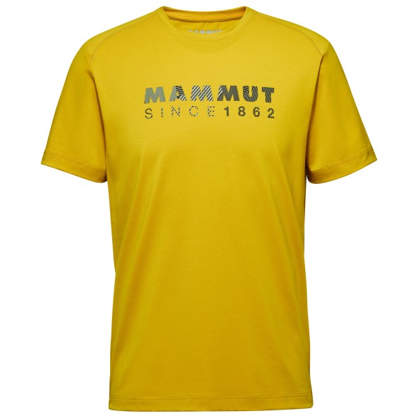 Image of Mammut - Trovat T-Shirt Logo - T-Shirt Gr L gelb