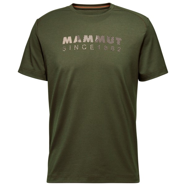 Image of Mammut - Trovat T-Shirt Logo - T-Shirt Gr M oliv