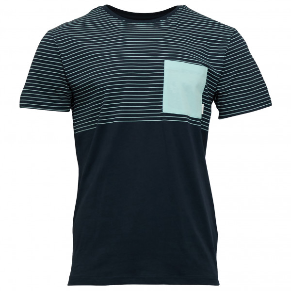 Mazine - Felton Striped T - T-Shirt Gr L;M;S;XL;XXL blau;grau/weiß