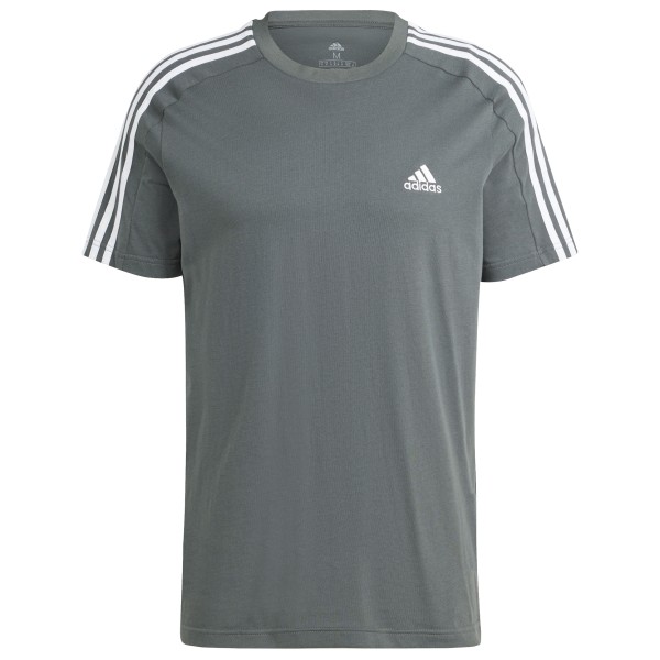 Image of adidas - 3-Stripes SJ Tee - T-Shirt Gr 4XL;L;M;S;XL;XXL grau;oliv;schwarz;weiß