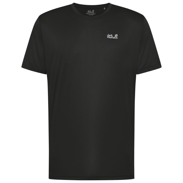 Jack Wolfskin Tech Tee Funktionsshirt Men (Größe XL |schwarz)