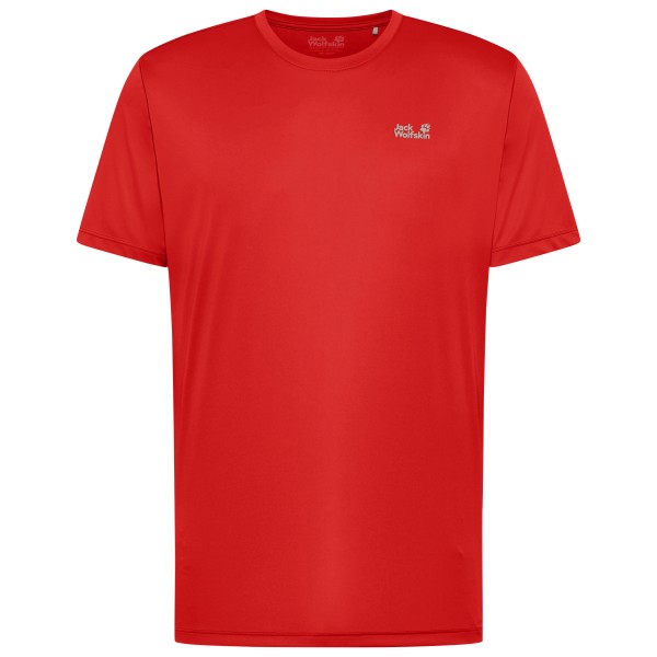 Jack Wolfskin Tech Tee Funktionsshirt Herren (Gr XXL |rot)