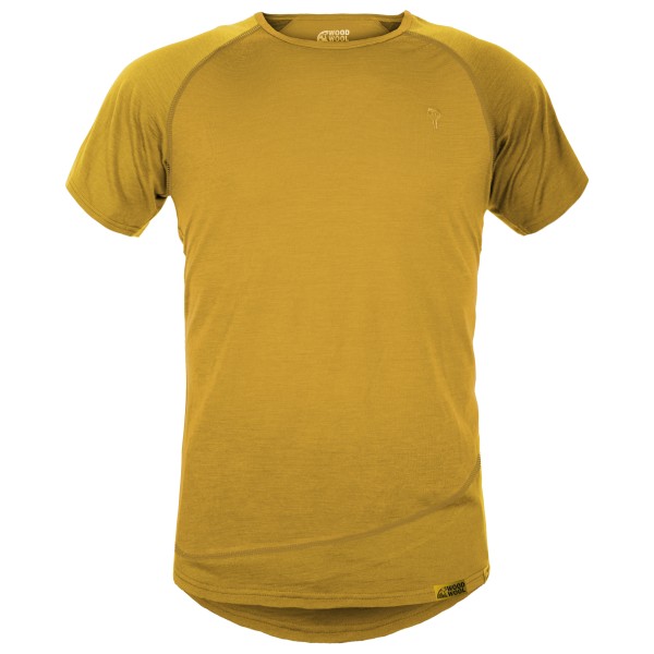Grüezi Bag Woodwool T-Shirt Mr. Pike Merinoshirt Geel