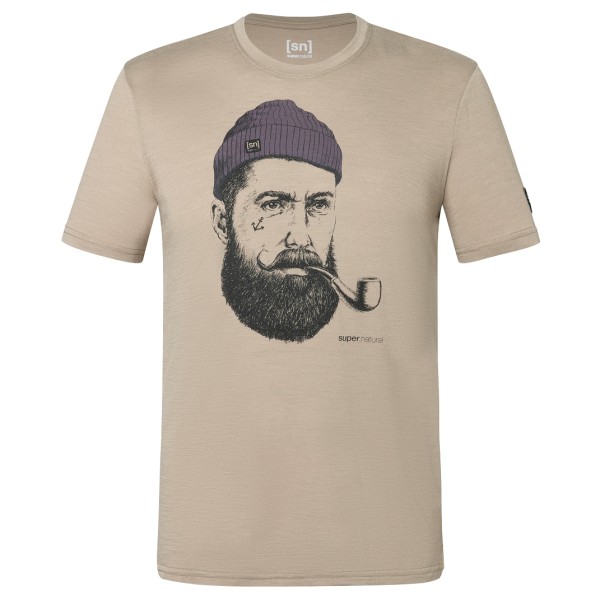 Image of super.natural - Sailor Tee - Merinoshirt Gr XL beige