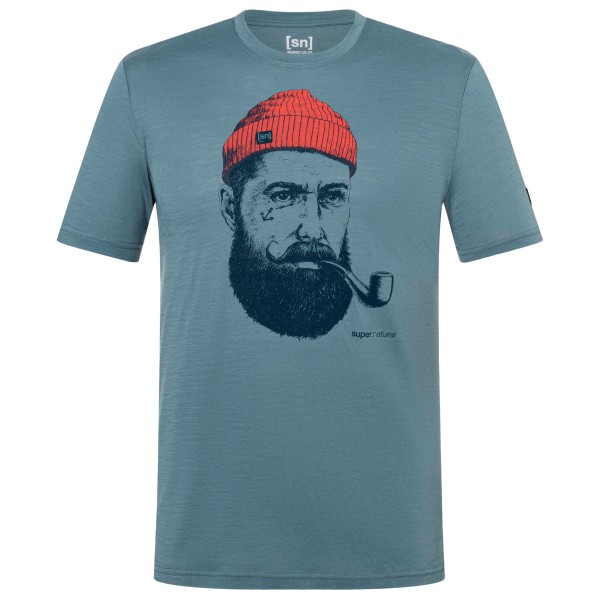 super.natural Sailor Tee Merinoshirt turkoois Turquoise
