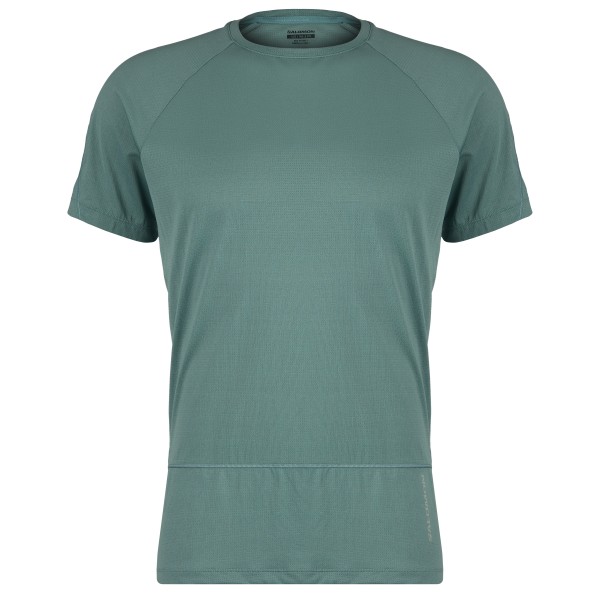 Image of Salomon - Cross Run S/S Tee - Laufshirt Gr L türkis