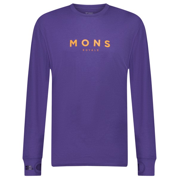 Image of Mons Royale - Yotei Classic L/S - Merinoshirt Gr L;M schwarz