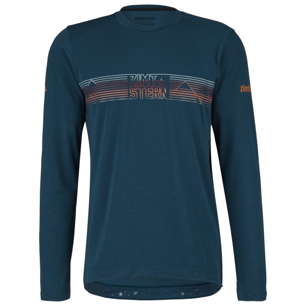 Image of Zimtstern - Trailflowz Shirt L/S - Longsleeve Gr L;M;S;XL;XXL blau;schwarz