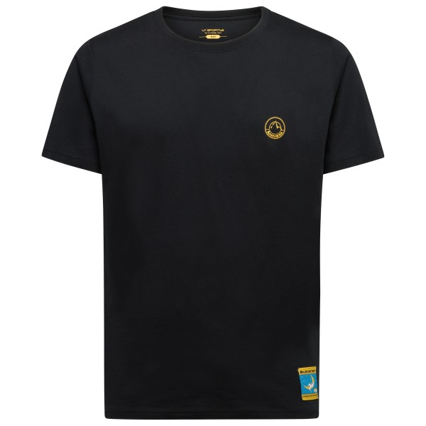 La Sportiva – Climbing On The Moon – T-shirt maat M, Zwart