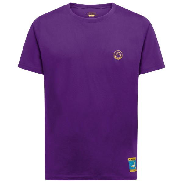 La Sportiva Climbing On The Moon T-Shirt Men (Größe M |lila)