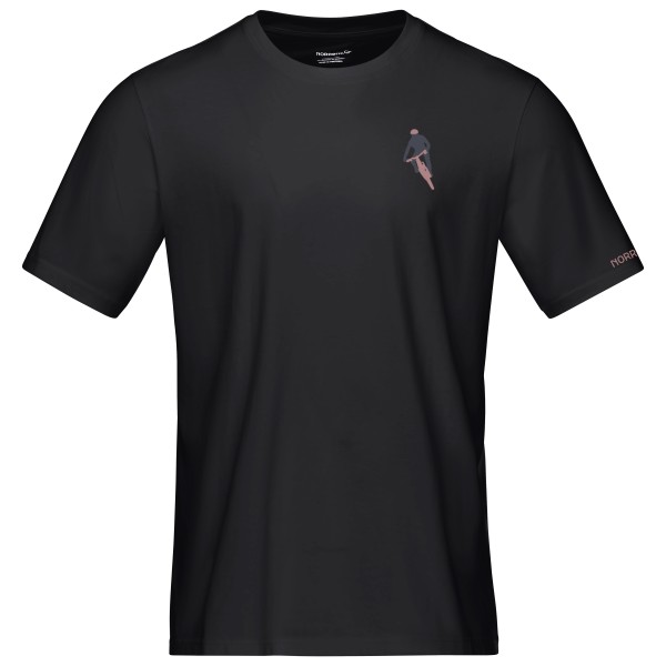 Image of Norrøna - /29 Cotton Activity Embroidery - T-Shirt Gr L;M;S;XL blau;grau;schwarz;türkis;weiß