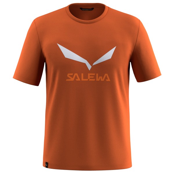 Salewa Solidlogo Dry T-Shirt Funktionsshirt Men (Gr 56 - 3XL |rot)