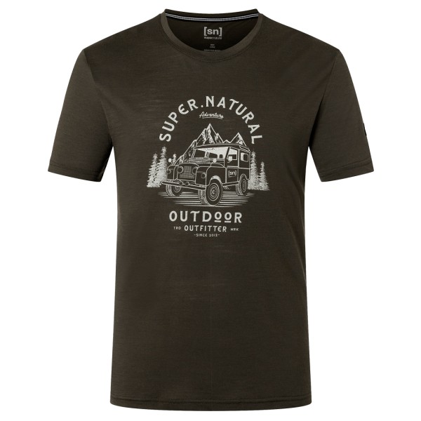 Image of super.natural - Landi Tee - Merinoshirt Gr 56 - XXL schwarz