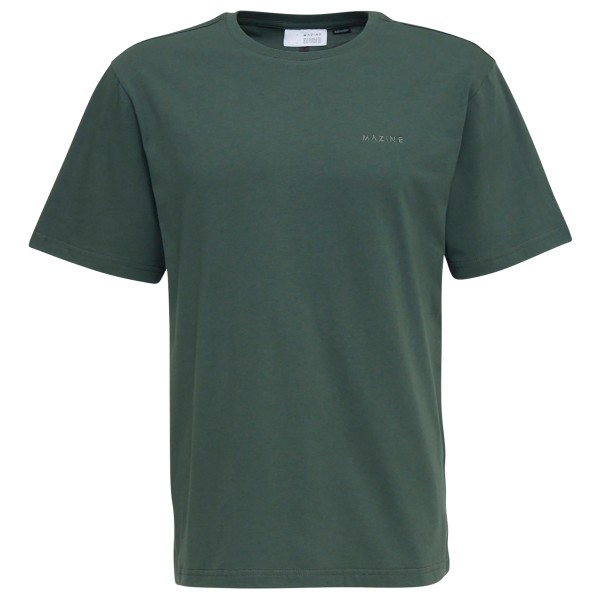 Image of Mazine - Stundon Printed T - T-Shirt Gr L;M;S;XL;XXL blau;grün;schwarz;weiß