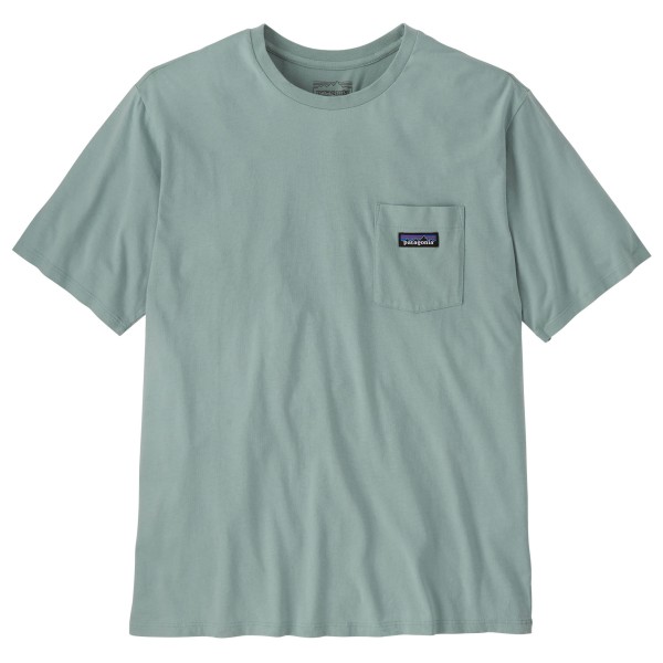 Patagonia Daily Pocket Tee T-shirt turkoois Turquoise