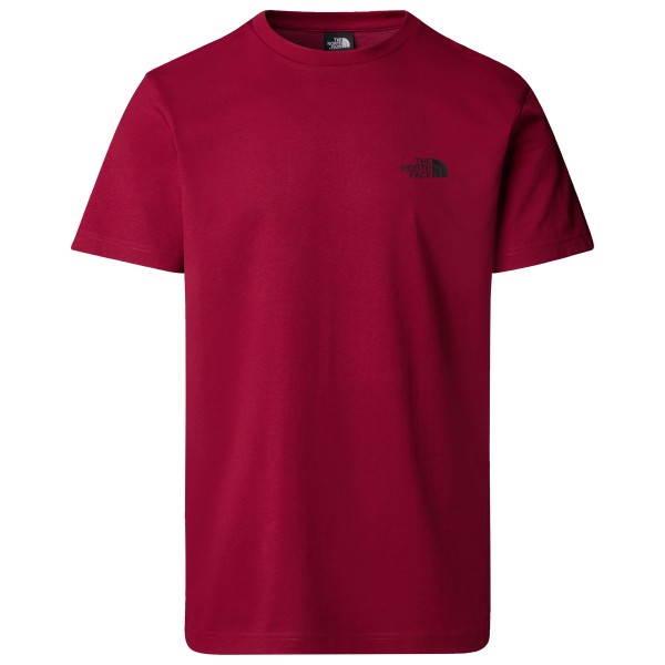 Image of The North Face - S/S Simple Dome Tee - T-Shirt Gr M rot
