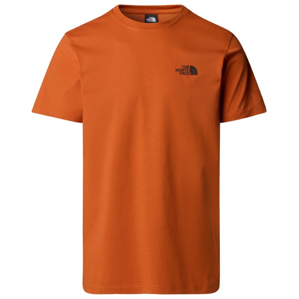 Image of The North Face - S/S Simple Dome Tee - T-Shirt Gr M rot/orange
