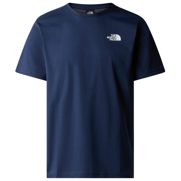 T-Shirt The North Face S/S Redbox Tee Herren (Gr M |blau)