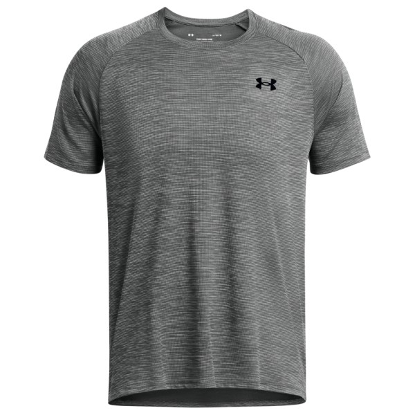 Image of Under Armour - Tech Textured S/S - Funktionsshirt Gr L;M;S;XL blau;grau