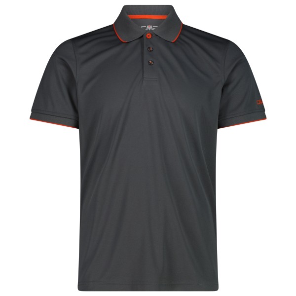 Polo-Shirt CMP Polo Piquet Herren (Gr 46 |grau)