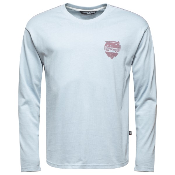 Image of Chillaz - Organic Cotton Surf Climb Bus - Longsleeve Gr L;M;S;XL beige/weiß;grau;grün