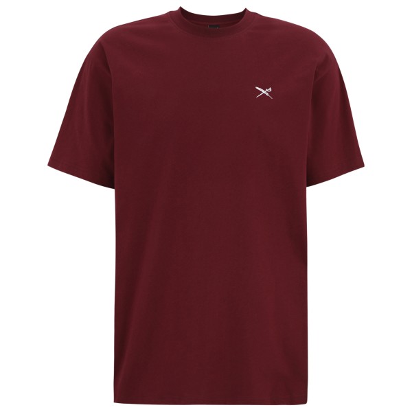 T-Shirt Iriedaily Mini Flag Relaxed Tee Herren (Gr S |rot)