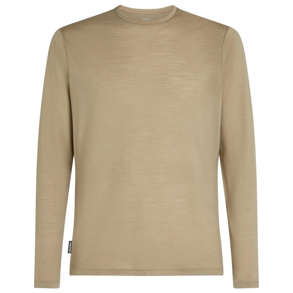 Longsleeve Icebreaker Merino 125 Cool-Lite Sphere III L/S Tee Herren (Gr L |beige)