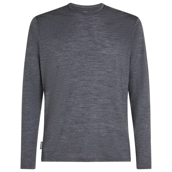 Icebreaker Merino 125 Cool-Lite Sphere III L/ Tee Merinoshirt Grijs