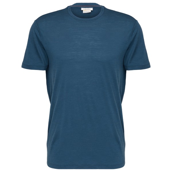 Icebreaker Merino 150 Tech Lite III Tee Merinoshirt Blauw