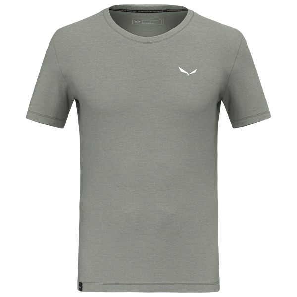 Image of Salewa - Eagle Minilogo Alpine Merino T-Shirt - Merinoshirt Gr 48 shadow