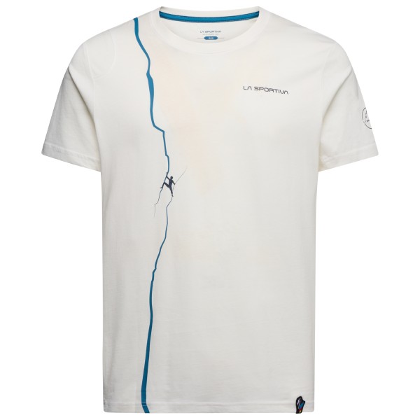 La Sportiva Route T-Shirt Men (Größe S |weiß/grau)