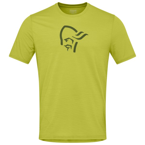 Norrøna Femund Equaliser Merino T- Shirt Merinoshirt Men (Gr S |grün)