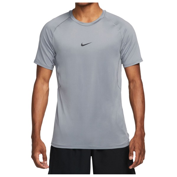 Image of Nike - Pro Dri-FIT Slim S/S - Funktionsshirt Gr L;M;S;XL;XXL grau;schwarz