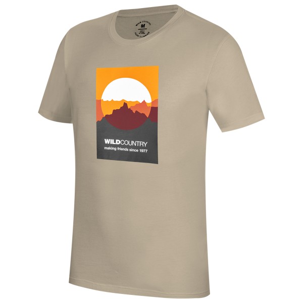 Image of Wild Country - Flow - T-Shirt Gr L;M;S;XL;XXL beige;rosa